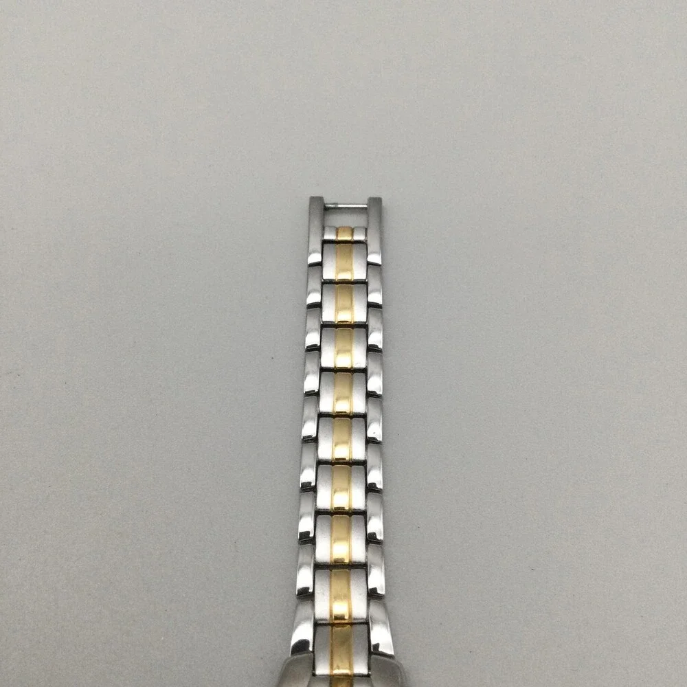 Anne Klein 10/5491 Women Watch 26mm Silver Dial Two Tone Dress New Battery 6.75